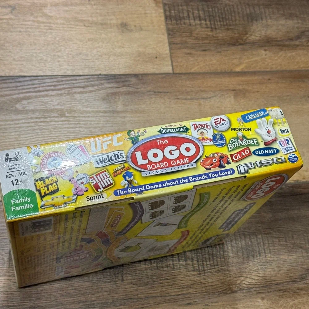 NEW Sealed The Logo Board Game Second Edition by Spin Master‎ Games